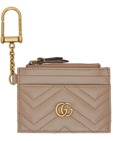 gucci card holder with key ring|authentic gucci keychain.